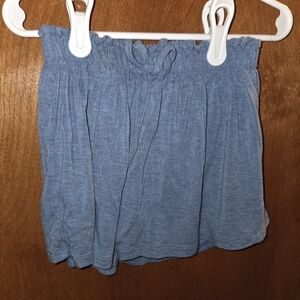 Little Sleepies Soft Blue Play Skort Size 5